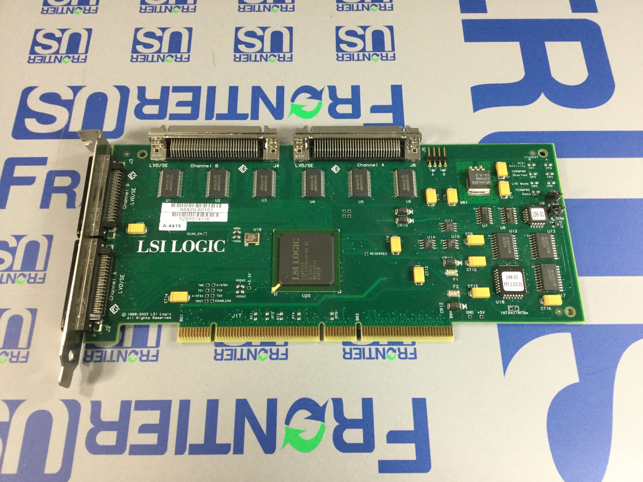 HPE Dual Port Ultra160 SCSI Adapter A682960101 FrontierUS