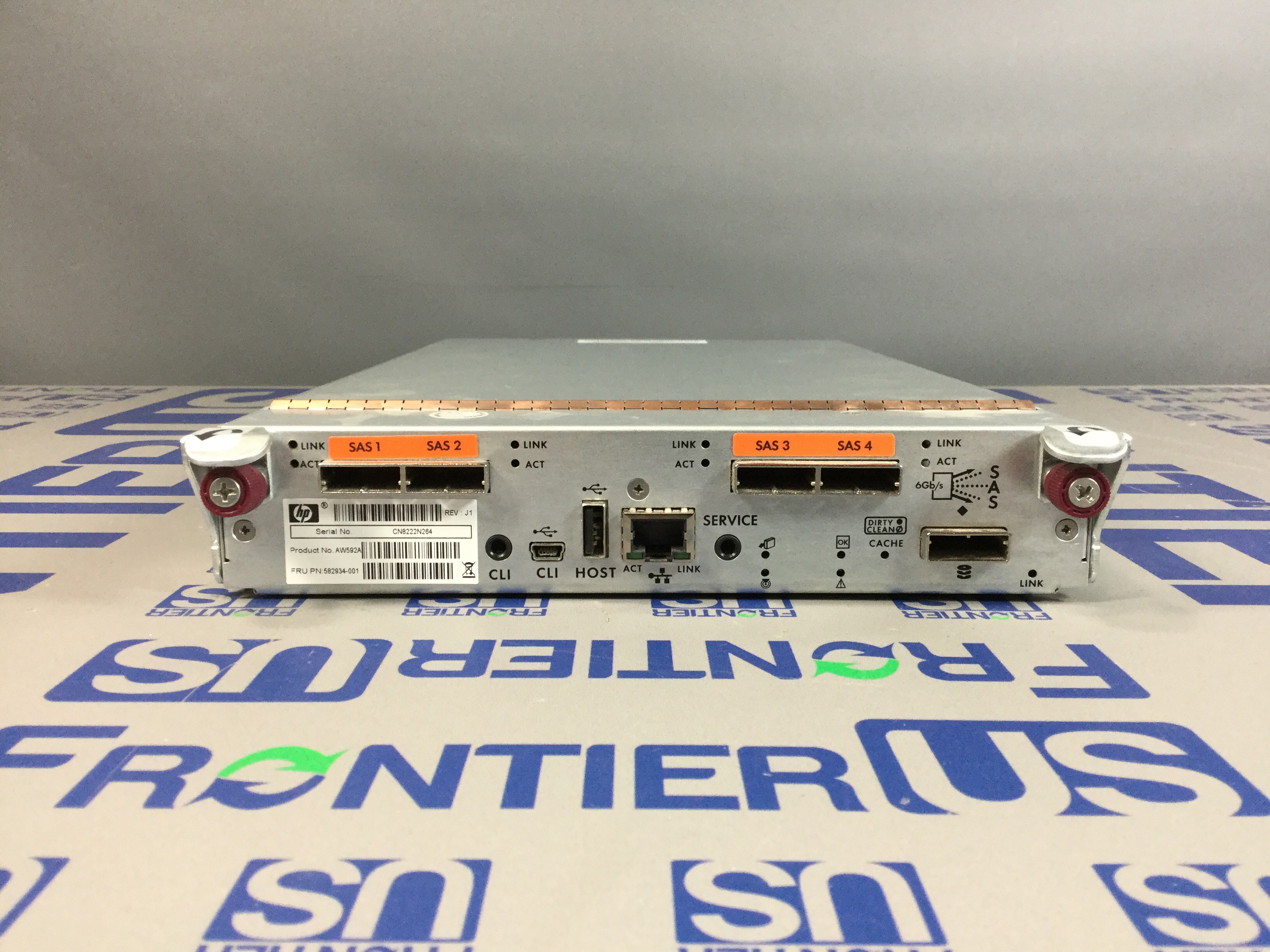 AW592A HP P2000 G3 SAS MSA CONTROLLER 582934-001