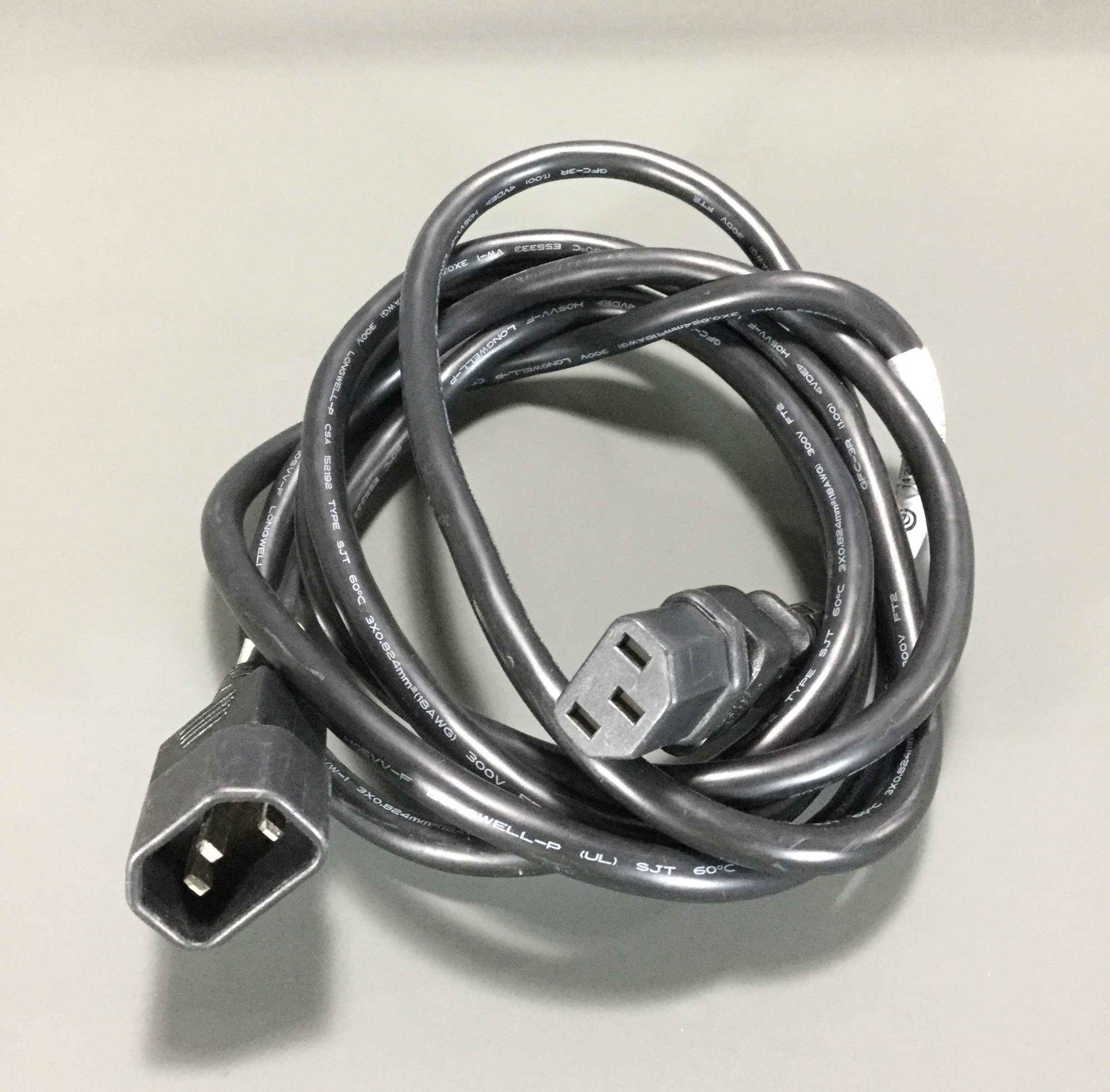 HPE POWER CORD 250VAC 16AWG 2.5m (8.2ft) C14C13 142263002 FrontierUS