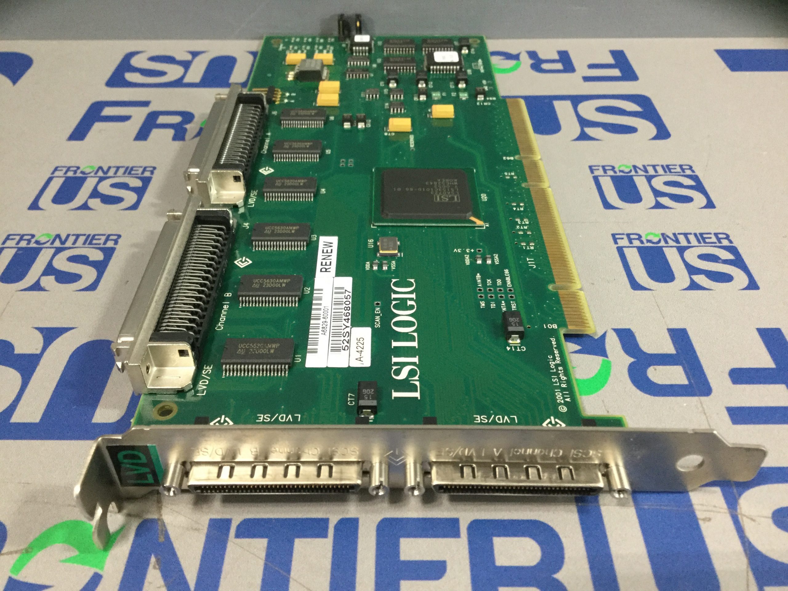 HPE A6829A PCI Dual Pt Ultra 160 SCSI Adapter FrontierUS