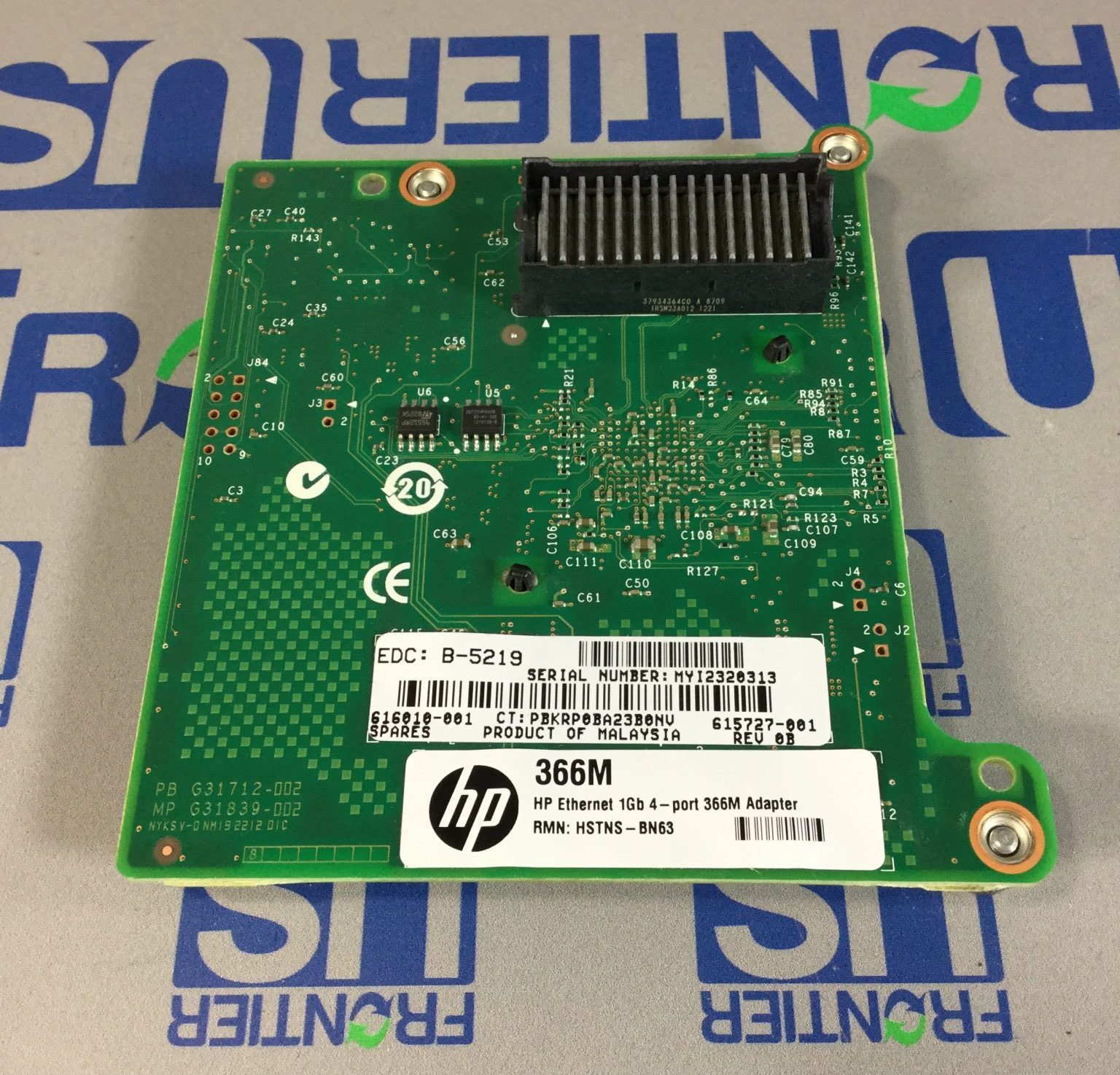 HPE 1GB 4port 366M Mezzanine Adapter 616010001 FrontierUS