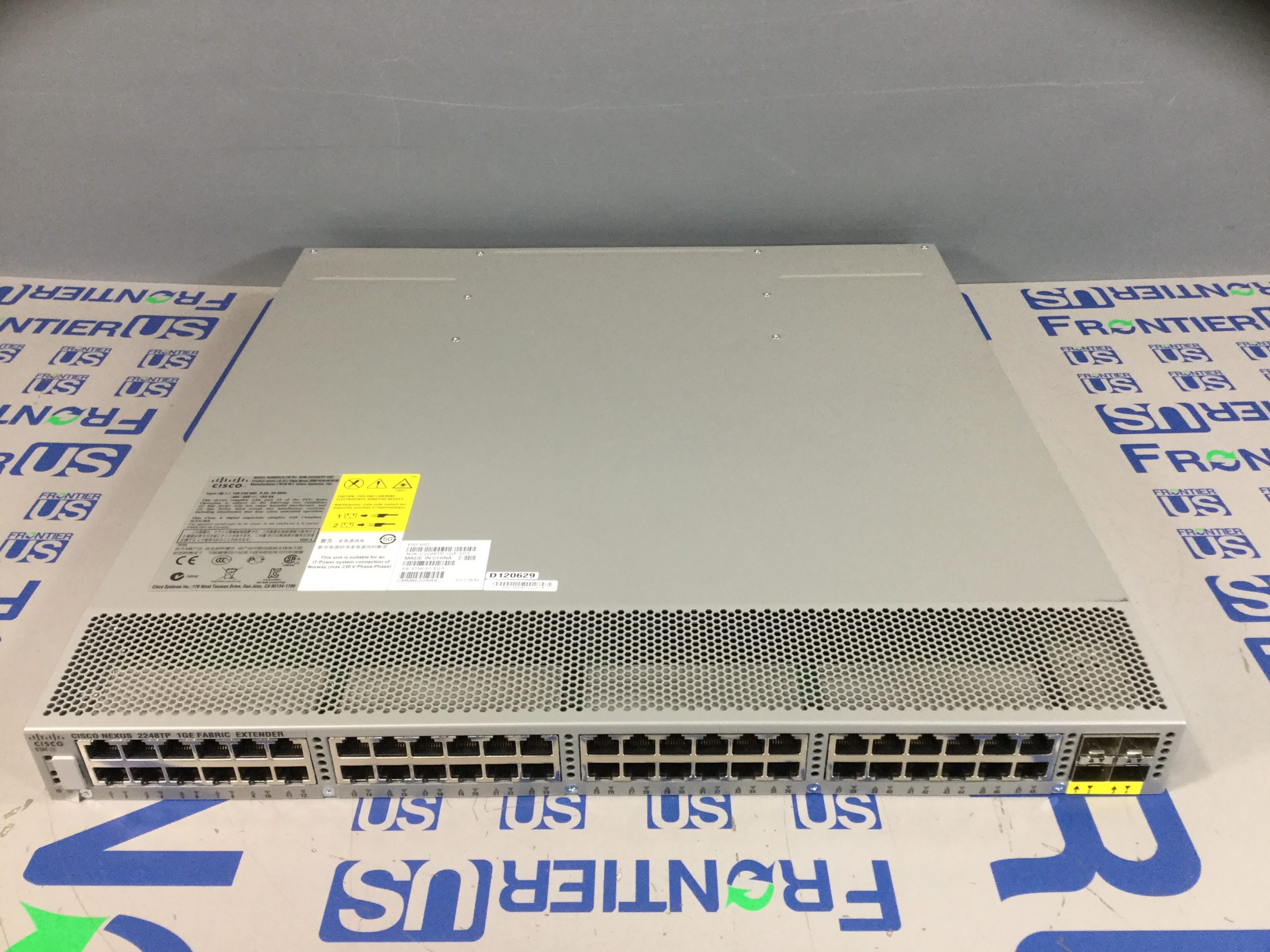 CISCO N2KC2248TP1GE NEXUS FABRIC EXTENDER SWITCH FrontierUS