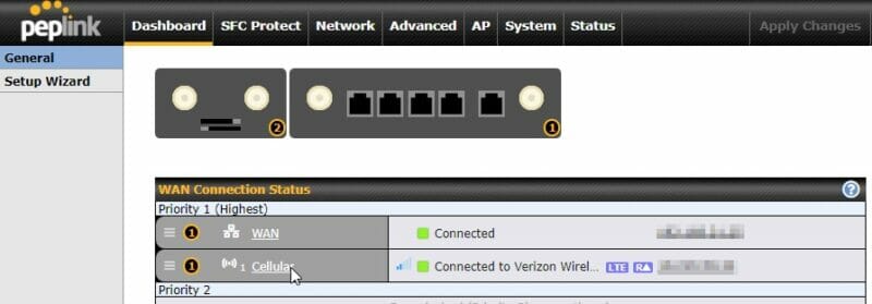 FrontierUS Peplink eSIM blog Cellular WAN