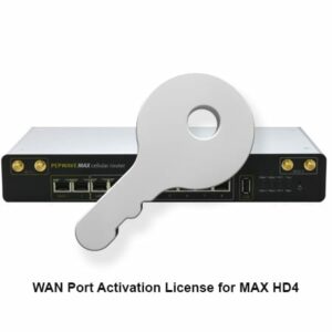 WAN Port Activation License for MAX HD4