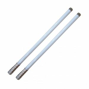 2x 8dBi 2.4GHz Fiberglass Outdoor Omni Antenna  N-