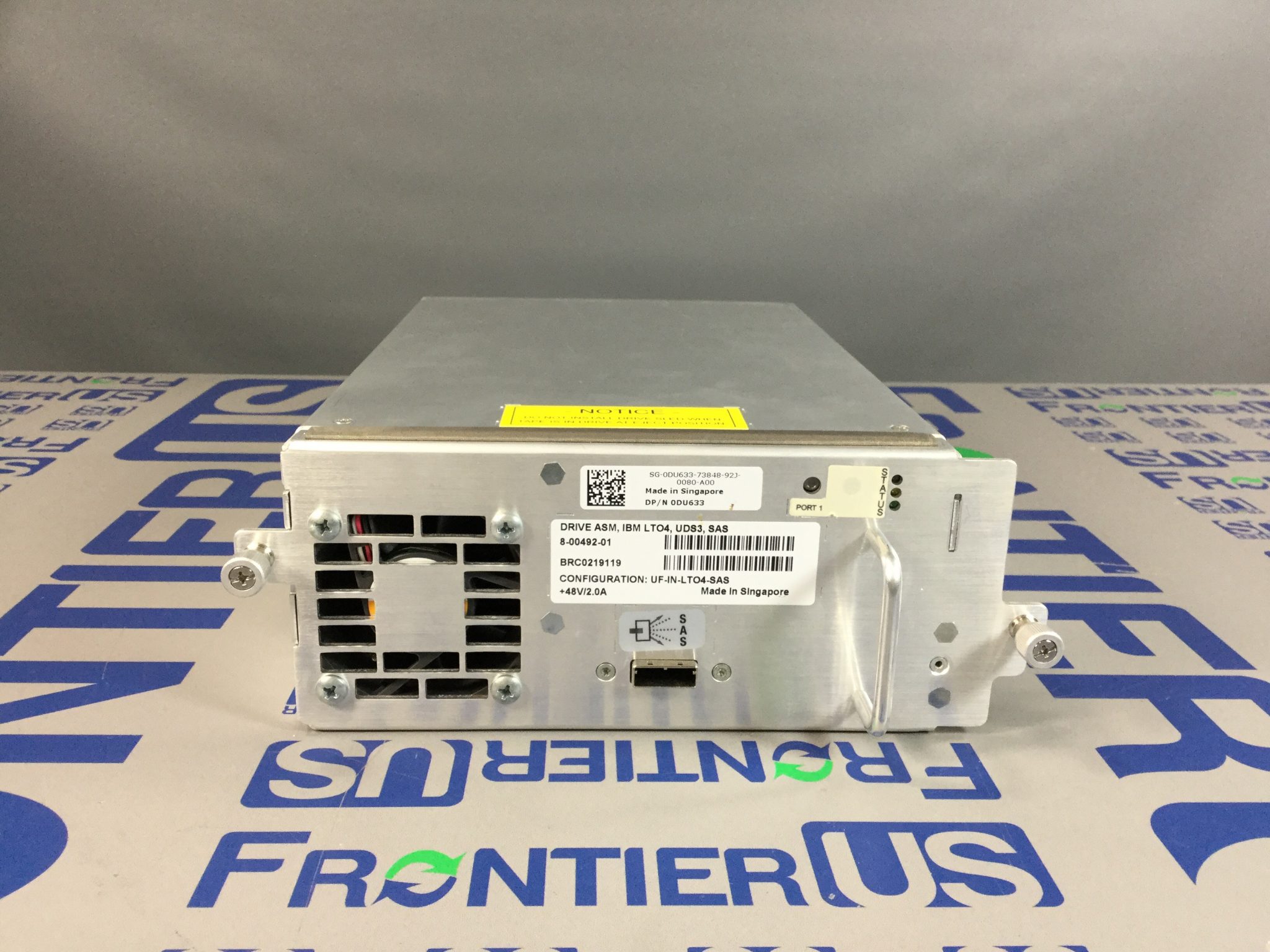 DELL DU633 LTO4 SAS Tape Drive for ML6000 Libraries FrontierUS