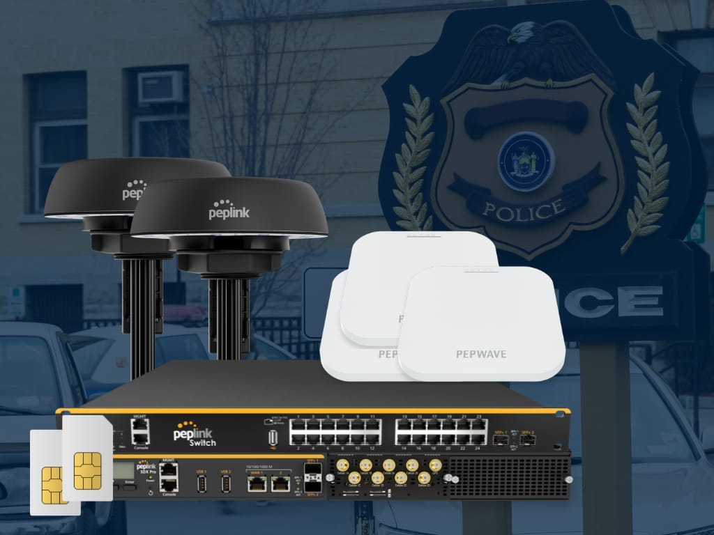 Complete Peplink Public Safety HQ Connectivity Solutions