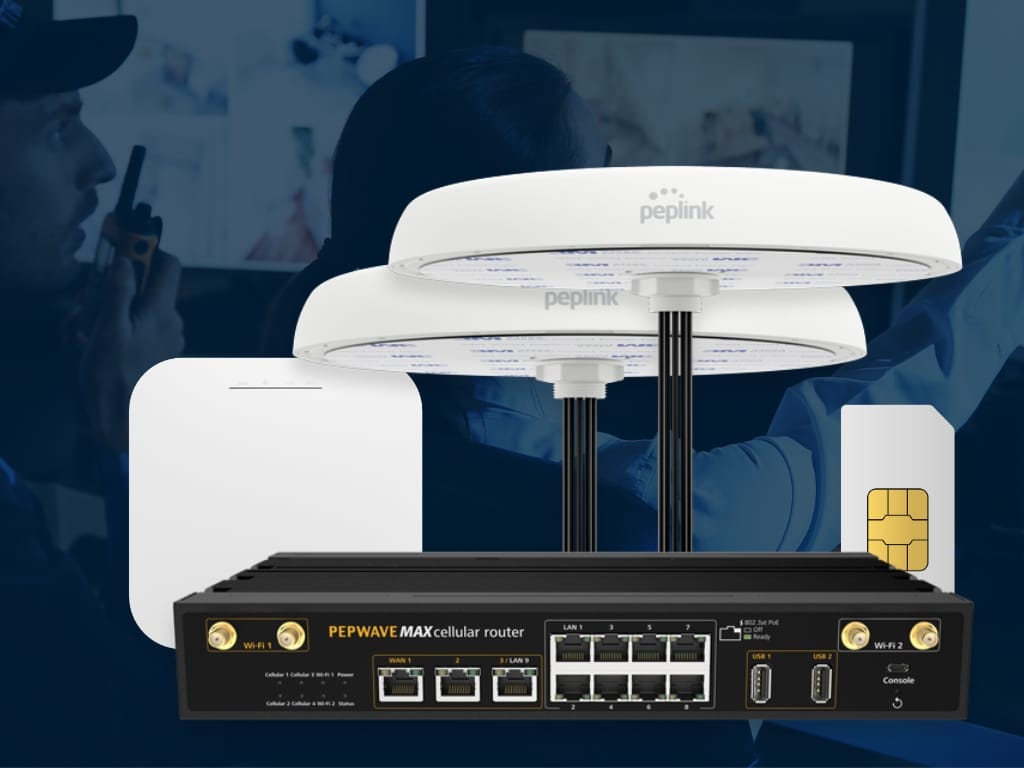 Peplink Public Safety Mobile Command Center Complete Network Connectivity Solutions