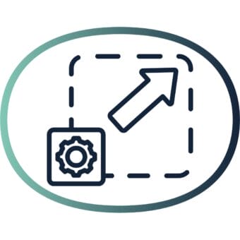 Scalability and Flexibility Diagram of a wireless network ensuring stable connectivity for everything from healthcare services to restaurants.