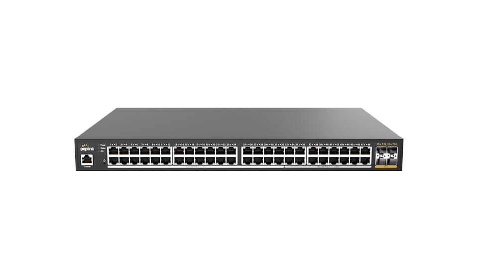 48_PoE_2.5G_Switch_Front